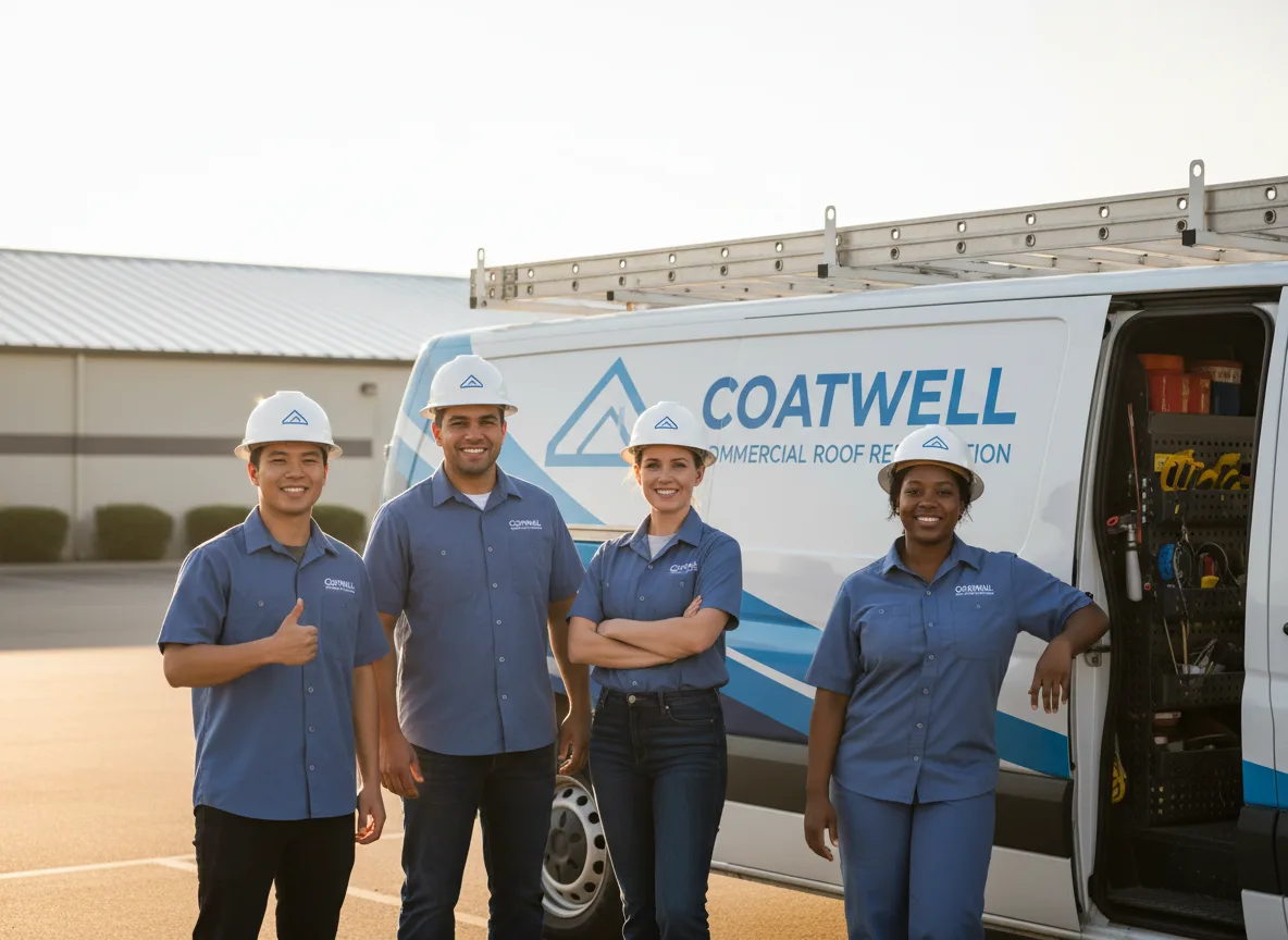 Commercial roof coating company in Mount Carroll, IL